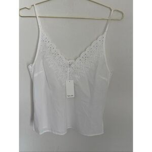 SPLENDID Taylor Eyelet Tank 100% Cotton Size Small NWT